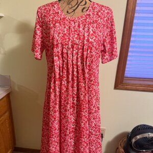 Pink Floral Dress